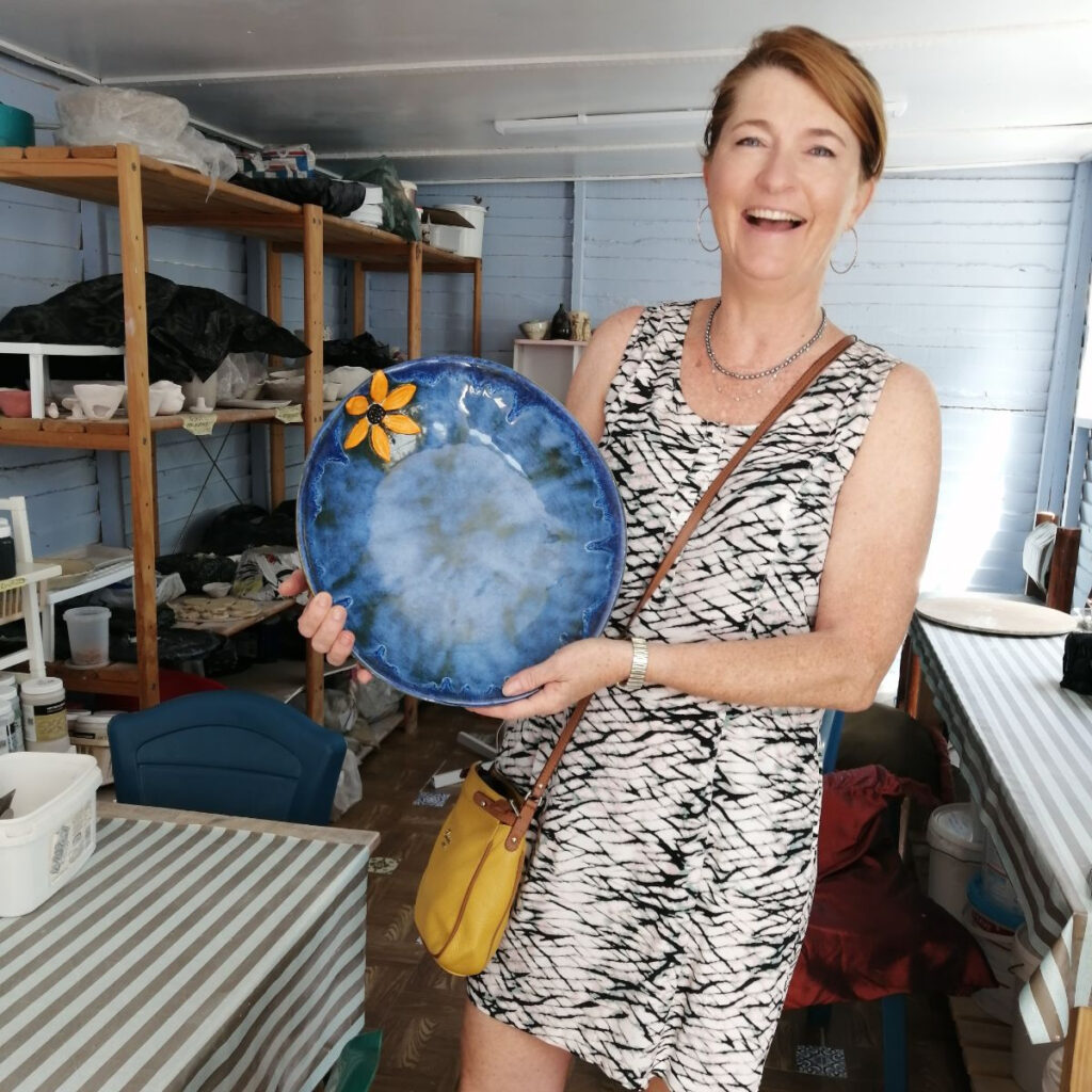 pottery, platter, pottery classes, cape town pottery